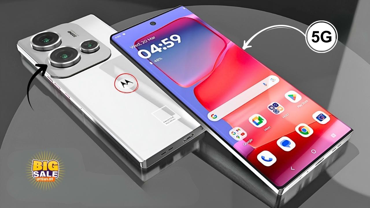 Motorola Edge 60 5G Smartphone Powerful Performance Stunning Display and 5G Connectivity