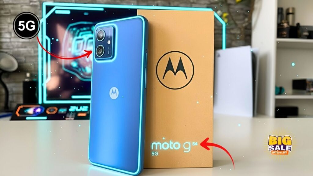 Moto G54 5G First Look Revealed with Massive 6000mAh Battery and 120Hz Display